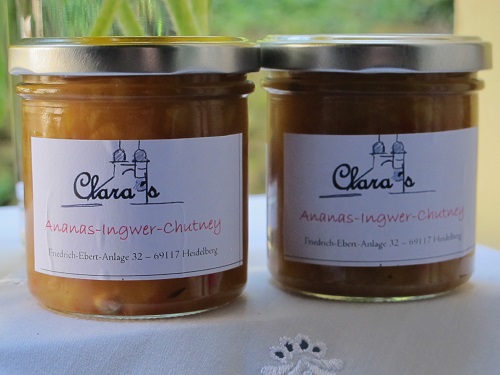 Ananas-Ingwer-Chutney